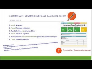 Postman With Newman Runner and Dashboard Report