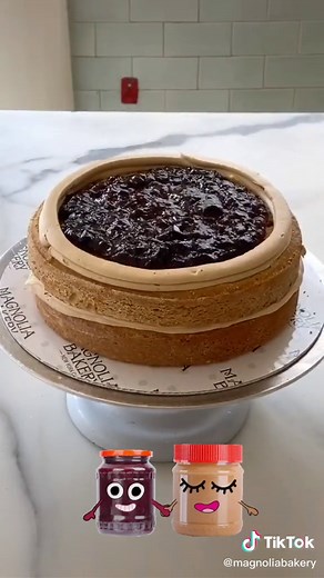 Peanut Butter and Jelly Cake - Magnolia Bakery Birthday Cake Recipe