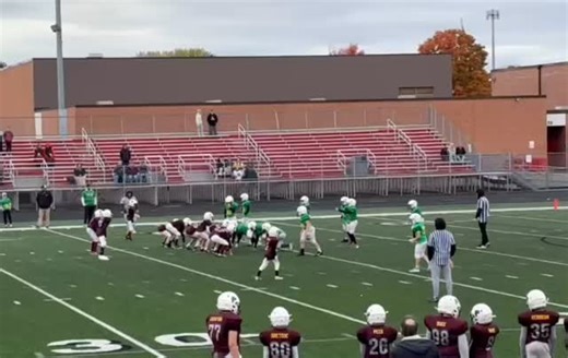 KD taking it to the house en route to a Saturday afternoon victory!! (Also took a decent shot at the end! Haha) Big day for our favorite QB: this 4th down bootleg for a score—another 65 yd TD run down the opposite sideline and a clutch 4th down TD pass to his buddy Asher (neither got filmed). Definitely felt like a really close game but the Parkview Predators end up leading the entire time. Ended the season with a 24-16 win in the 2025 CVYF Cheesehead Bowl presented by @eauclairescheels Mom and 