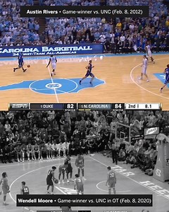 Austin Rivers. Wendell Moore. 8 years to the day. 🔵😈 | ACC Network