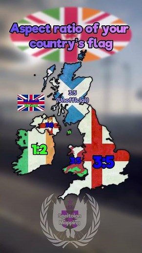 Aspect ratio of your country’s flag #mapping #flags #geography
