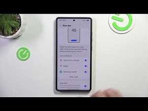 How to Enable/Disable Now Brief on SAMSUNG Galaxy S25 Ultra
