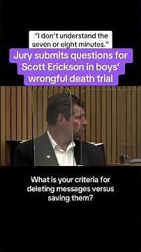 Jury Submits Questions For Scott Erickson In Brothers’ Wrongful Death Trial