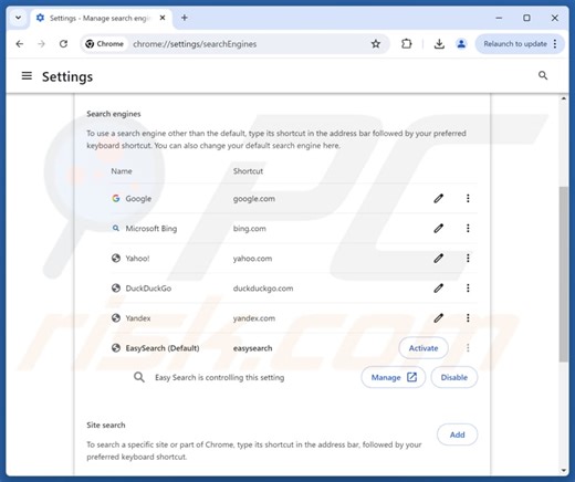 Easy-search.pro Redirect