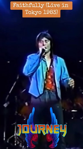 Steve Perry Singing Faithfully - Journey Band 1983 Performance