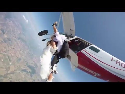 Real Wedding Skydive