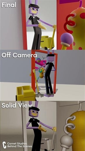 BEHIND THE SCENES 21 - THE AMAZING DIGITAL CIRCUS ANIMATION #tadc #zooble #shorts