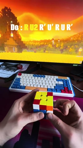 Basic f2l case easy to resolve #speedcubing #rubickscube #f2ltips #3x3 #asmr