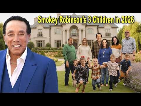 Smokey Robinson’s 3 Children in 2026 — Celebrity Mothers, Secret Son, Motown Fortune & Family Drama