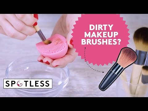 How to Clean Dirty Makeup Brushes and Sponges