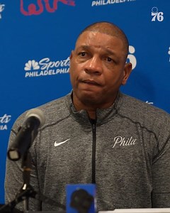 Doc Rivers breaks down season opener and first win. | Philadelphia 76ers