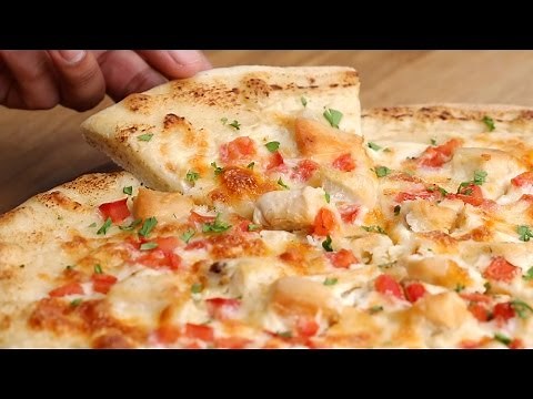 Chicken Alfredo Pizza