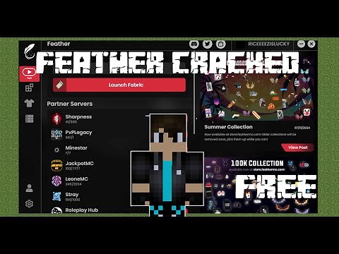 How To Play In Feather Client For FREE *Permanent*
