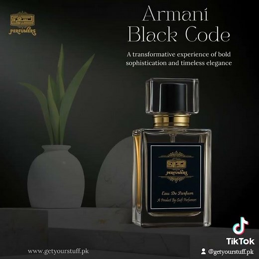 Armani Black Code by Saifi Perfumers 🖤A fragrance of mystery, elegance, and power. #fragrance