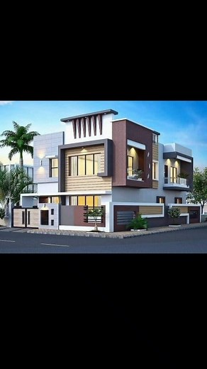 घर की बेहतरीन डिजाइन । Modern house design Home design । Front elevation house design । Front elevation home design । Ghar ka naksha । Elevation । #homedesign #housedesign #gharkanaksha #homedesignchallenge #frontelevationdesign #interiordesign #2bhkhouse #modernhousedesign | JS Engineering Official