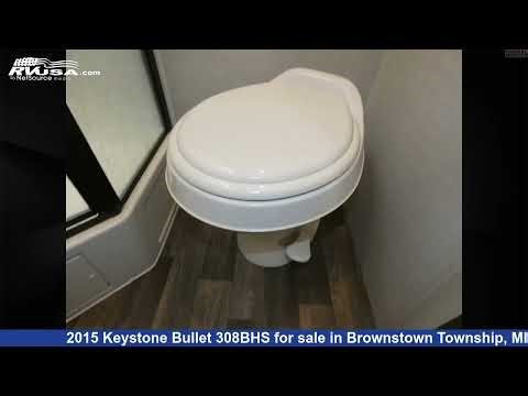 Beautiful 2015 Keystone Bullet Travel Trailer RV For Sale in Brownstown Township, MI | RVUSA.com