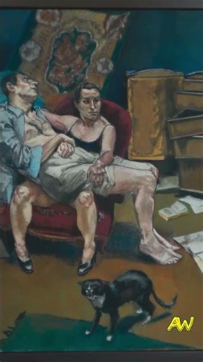 The gaze & the reclining nude, Paula Rego.