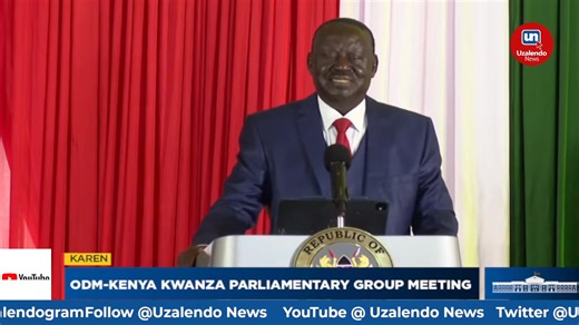 690K views · 21K reactions | Raila Odinga's Speech During ODM-Kenya Kwanza Parliamentary Group Meeting - FULL | Uzalendo News | Facebook