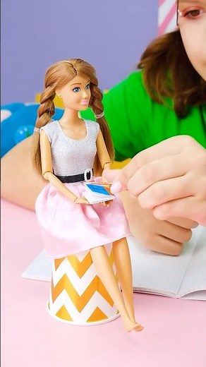 📓CAN YOUR DOLL WRITE NOTES? Yes — with THIS TINY NOTEBOOK! ✏️🧸 #shorts #kids