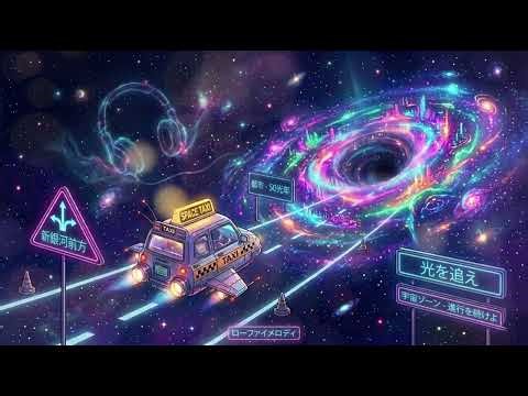 Neon Starflow 🌌 Lofi Space Beat for Studying & Focus | Cosmic Drift