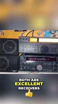 ICOM vs Kenwood: Which Radio Shack Sound Reigns Supreme? #shorts