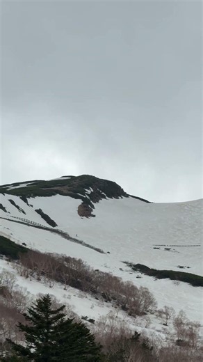 【曇天の乗鞍岳】位ヶ原山荘より稜線を追う