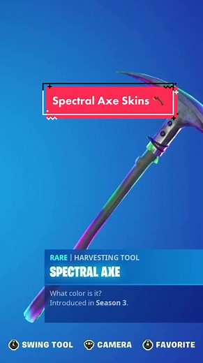 Spectral Fortnite Combos Skins and Axe Showcase
