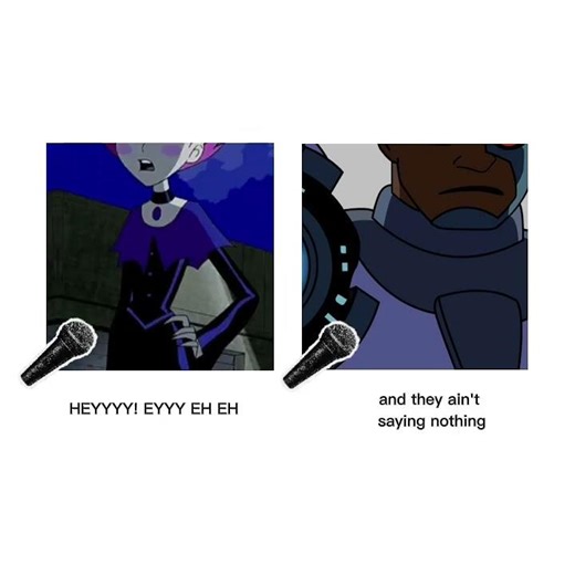 #funny #teen titan#jinx #cyborg