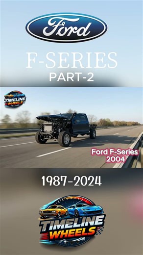Ford F-Series: 71 Years of Evolution in Seconds 🤯 Part-2 #shorts #cars #ford