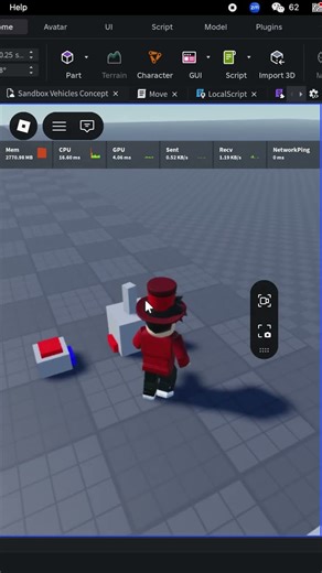 Build a motor! #robloxstudio