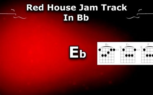 Red House backing Track In Bb 加长版