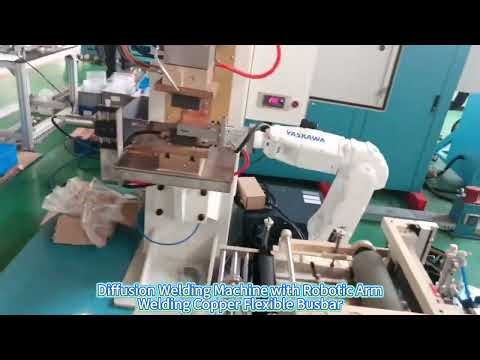 Automation: HAIFEI Diffusion Welding for Copper Flexible Shunt #diffusionweldingmachine