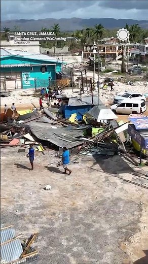 Shocking Aftermath of the Hurricane Melissa in Jamaica