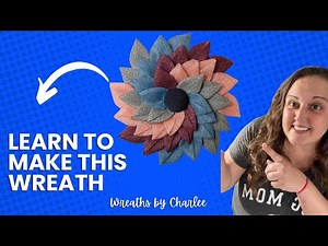 Swirl Flower Wreath Tutorial | Full Step-by-Step DIY Guide
