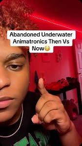 Abandoned Underwater Animatronics Then Vs Now😳 #reels | Damarri Rogers