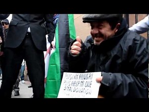 Anonymous makes homeless man cry. (Original)