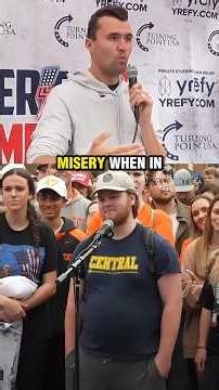 Charlie Ended The Argument With A Single Example #shorts #debate #charliekirk