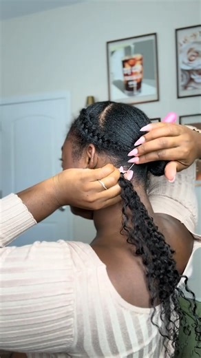 BetterLength Hair on Instagram: "Today’s tutorial is all about installing Crochet Human Hair Extensions—on a ponytail, not braids! ✨ . . Find the crochet hair & wefted hair that can be styled just like your own hair on our website (link in bio) 👆🏽 If you are not sure which texture works with your hair, feel free to DM us some pics for suggestions 🥰 . . #betterlength #crochethair #naturalhair #naturalhairstyles #protetivestyle"