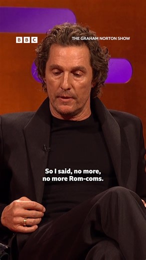 Why Matthew McConaughey quit Rom Coms THE GRAHAM NORTON SHOW: Dwayne Johnson, Emily Blunt, Matthew McConaughey and James Norton join Graham on his sofa. And there's live music and chat from singer-songwriter RAYE. #TheGrahamNortonShow #MatthewMcConaughey #Interview #TheLostBus | BBC