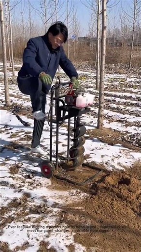 One Man, One Machine: The Ultimate Hole Digging Hack