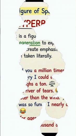 Hyperbole: Figure of Speech Explained with Fun Examples 🎭📚"*Description:*Discover *Hyperbole*,