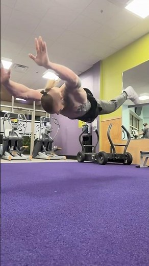Step by step guide to Superman push-up #pushups #tutorial #calisthenics #pushup