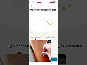 Phonak Hearing aids not connection to App and stream same time fix