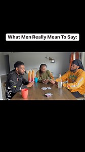1.9K views · 63 reactions | What men really mean to say . . . #Funny #viral #explore #reels #comedyvideos #lmao #relatable #comedy #comedyreels | Tyon T-Lyon Davis | Facebook