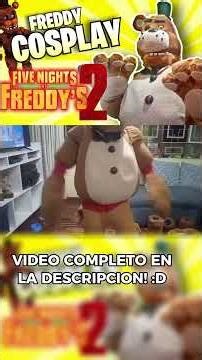 Como hacer un #cosplay de Freddy de FNAF Five Nights at Freddy's | DIY #fnaf #fivenightsatfreddy
