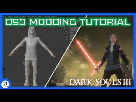 Tutorial | How to Create a Custom Character into Dark Souls 3 Using Blender