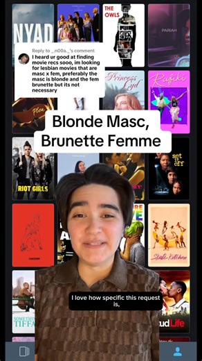 Aria Velz | I love a specific request for lesbian movies so here are 7 films with mascs and femmes to watch if you haven’t. #lesbian #lgbt #queer... | Instagram