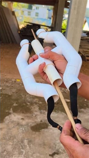 The Ultimate PVC Life Hack Must Watch#ropework #lifehacks #pvc #diy #archery