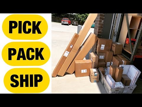 HOW TO SHIP USED AUTO PARTS | PICK | PACK | SHIP | eBay Business Shipping Used Auto Parts | PACKAGES