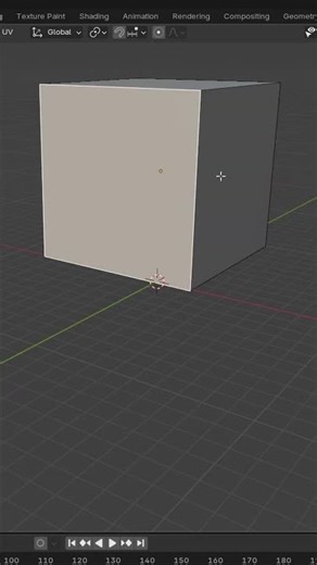 Blender में Cube से Room कैसे बनाएं | How to Make Room from Cube in Blender #shorts #blender#3d